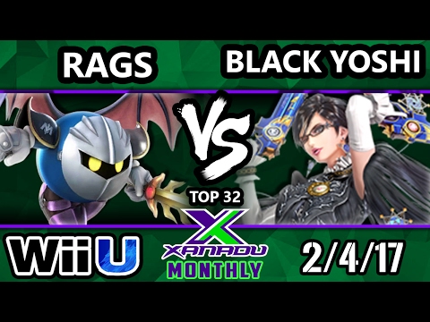 S@X Feb Monthly - Rags (Metaknight) Vs. Wave | Black Yoshi (Bayonetta) SSB4 - Smash 4 - Smash Wii U