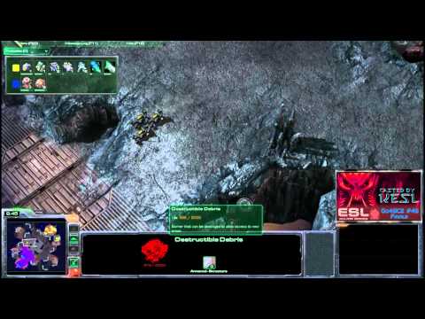 Go4SC2 #45 Finals - Darkforce vs BratOK Game 3 Part 1