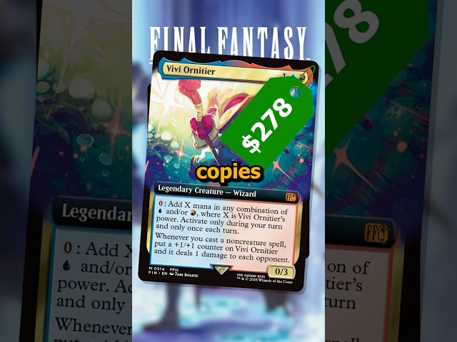 Vídeo relacionado con Magic The Gathering Final Fantasy FOIL Full Art Lands - MTG - Swamp #302 (papel de aluminio)