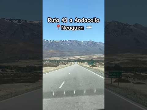 🚗RUTA 43 #neuquén #patagoniaargentina #argentina #ruta43 #andacollo #cartravel #route #travel