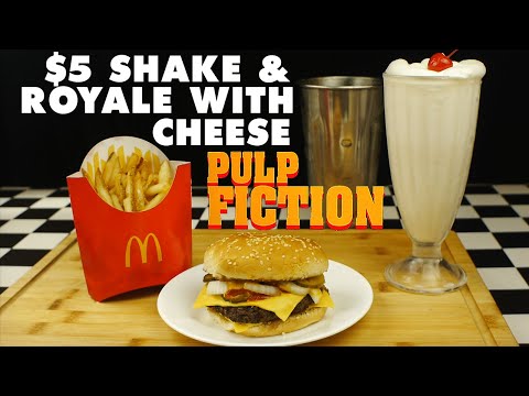 PULP FICTION (1994) $5 Shake & Royale with Cheese