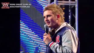 Josh Brookes X-factor audition Usher - You got it bad