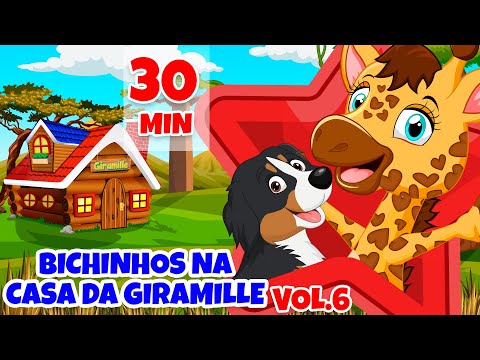 Bichinhos na Casa da Giramille Vol. 6 - Giramille 30 min | Desenho Animado Musical