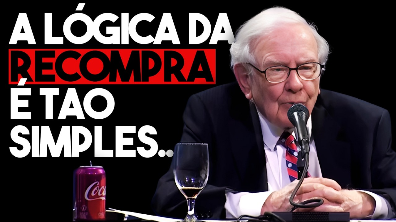 Por que WARREN BUFFETT defende as RECOMPRA DE AÇÕES? (DUBLADO)