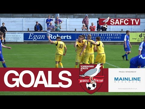 Goals: Clitheroe v Scarborough Athletic - 26/08/2017