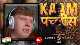 FIRST REACTION TO Kaam 25: DIVINE | Sacred Games | Netflix | Indian Music Reaction