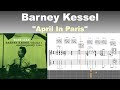 Barney Kessel - April In Paris - Virtual Guitar Transcription by Gilles Rea