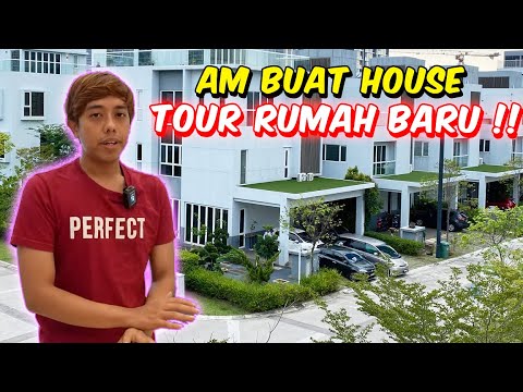 AM BUAT HOUSE TOUR RUMAH BARU !! - TEAM PEREMPUAN HAPPY DAPAT RUMAH BARU