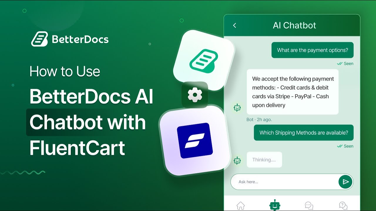 How to Set up BetterDocs AI Chatbot for FluentCart Online Stores?