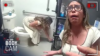 Woman Finds Hidden Camera in Her Store&#39;s Bathroom
