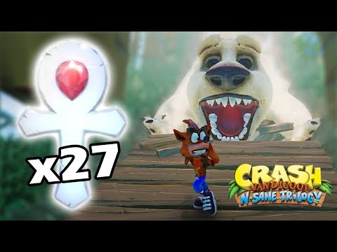 Crash Bandicoot 2: N. Sane Trilogy - All Platinum Relics | 1080p 60fps
