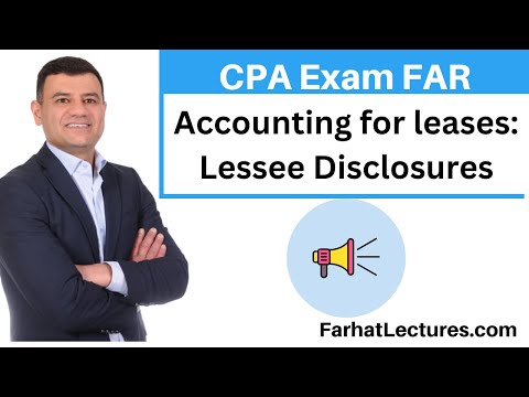 Introduction to Accounting for Leases Lessee CPA Exam FAR