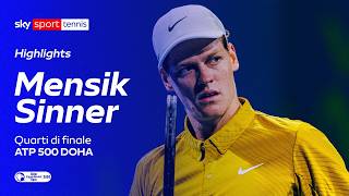 Mensik-Sinner: gli highlights | ATP 500 Doha