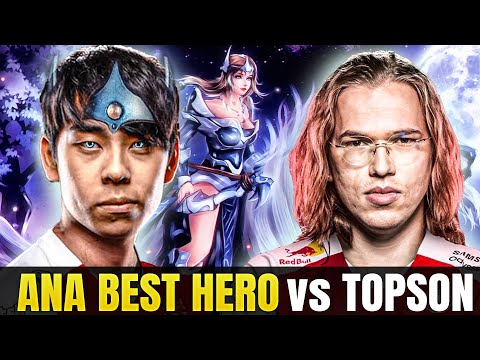 T1.ANA vs T1.TOPSON - 72% winrate Mirana vs Leshrac