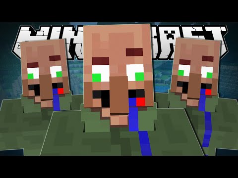 Minecraft | THE DERPIEST VILLAGERS!! | Sneaky Assassins Minigame Video