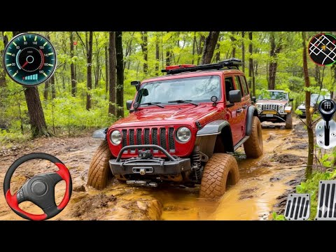 4x4 Offroad Jeep Driving Simulator 3D - Extreme SUV 4x4 Jeep Offroad Gameplay (Android)
