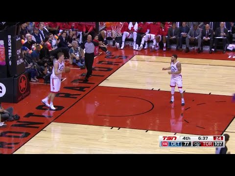 Highlights: Langston Galloway (16 points)  vs. the Raptors, 10/10/2017