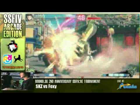 R1SG 2 Year Anniversary SSFIV:AE Tourney 42/58 - L3 - SKZ(DU) vs Foxy(DH)