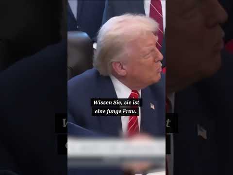 Video Thumbnail: Trump-Interview: Epstein-Frage bringt Reporterin in Schusslinie