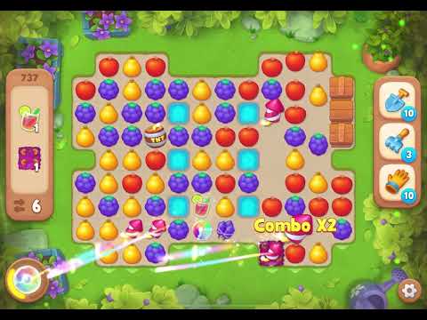 Gardenscapes Level 737