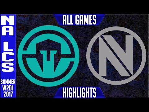 Immortals vs Team Envy ALL GAMES Highlights | NA LCS Week 2 Day 1 Summer 2017 | IMT vs NV