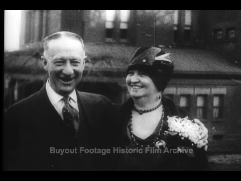 Historic Archival Stock Footage WWII - Funeral Services for Al Smith