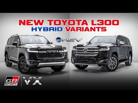 New Toyota Land Cruiser 300 Hybrid | GR Sport & VX Variants