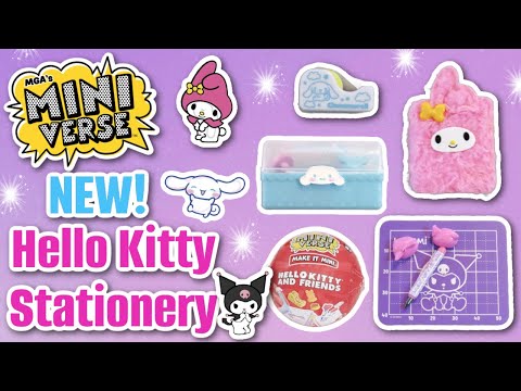 NEW Miniverse Make It Mini Hello Kitty Stationery ✏️ 