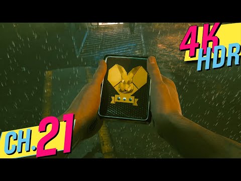 [4K HDR] Cyberpunk 2077 (100%, Very Hard, All Side Quests) Walkthrough Part 21 - Disasterpiece