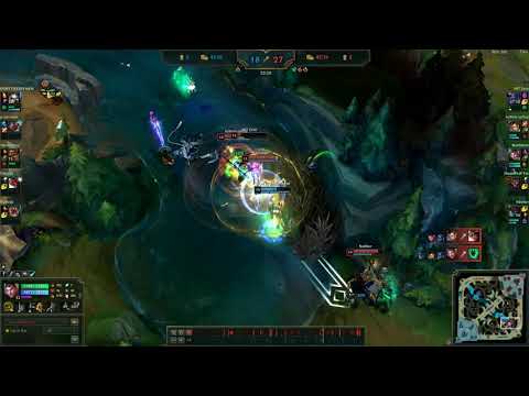 Jayce with E cancelling Camille dash E  (Slow motion)