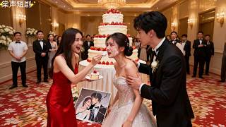 戀愛6年，他卻為了和白月光私奔，在婚禮上把她的腦袋狠狠摔在蛋糕裡！愛意消散她簽下離婚協議離開，他才意識到愛錯了人，為時已晚！#愿回首時你亦在 #棠聲短劇 #drama #愛情 #短劇 #追妻火葬場