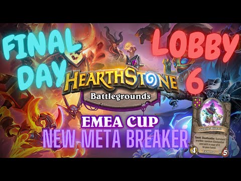 EMEA BATTLEGROUNDS CUP. FINAL DAY. LOBBY 6.