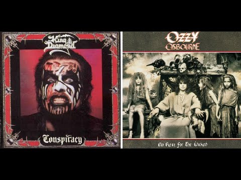 King Diamond (Sleepless Nights) vs. Ozzy Osbourne (Miracle Man) - STRANGELY SIMILAR SONGS