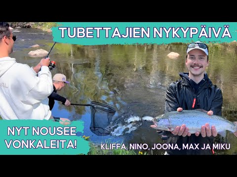 Eeppinen kalareissu • Tubettajat kalastavat kirjolohta • Kalastus • @EumerFishing