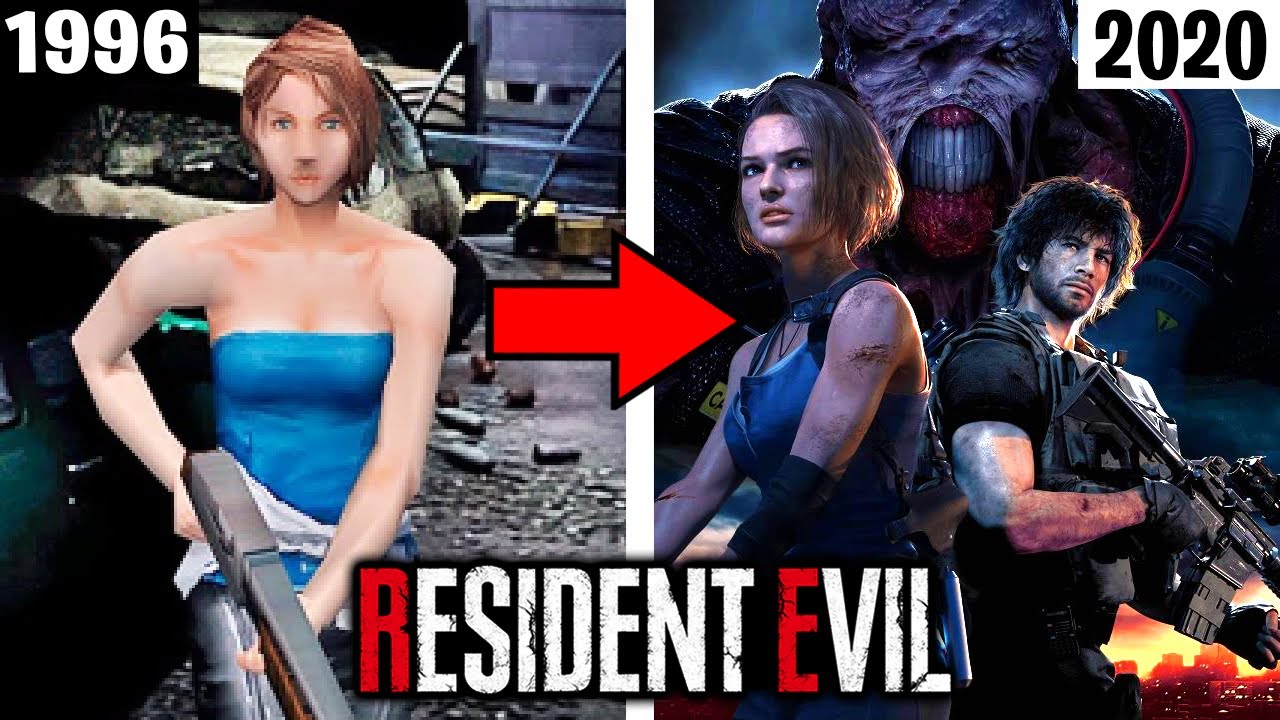 A INCRÍVEL EVOLUÇÃO DE RESIDENT EVIL