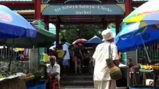 preview picture of video 'Sir Selwyn Clarke Markt - Victoria, Mahé, Seychellen'