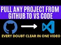 How To Pull Project From Github To Visual Studio Code Tech Projects