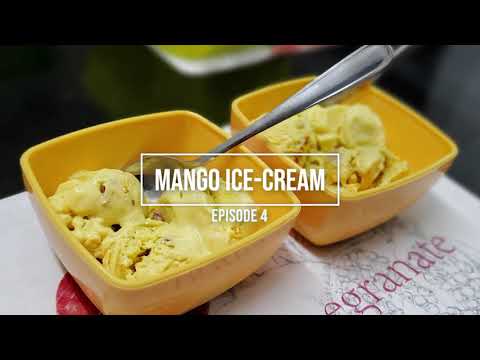 Mango Ice Cream Recipe @ Sunanda's Kitchen  | Episode 4