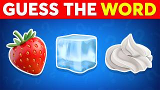 Guess The WORD By Emojis 🤔💭✅ Popular Word Guessing Game