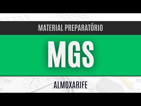 Apostila Concurso MGS-MG 2025 - Material EXCLUSIVO para Almoxarife