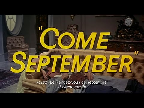 Le Rendez-vous de Septembre (Come September - 1961) - Bande annonce d'époque HD VOST