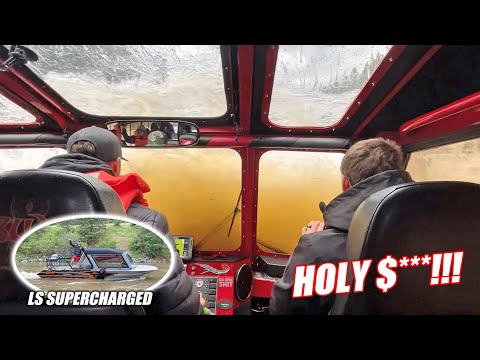 We Took Jet Boats Up the Most AGGRESSIVE White Water Rapids In Idaho... It Was INSANE!!!