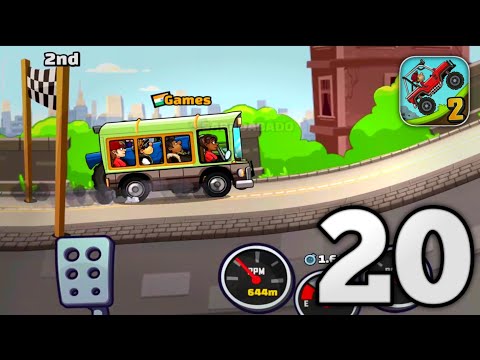 Hill Climb Racing 2 - Gameplay Walkthrough Part 20 - (iOS, Android)