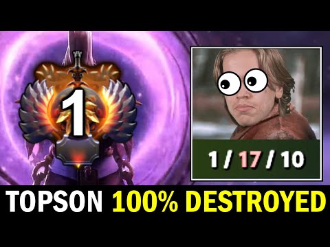 TOPSON destroyed by his Signature Hero — Top 1 MMR Void Spirit