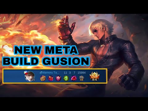 GUSION NEW META BUILD 2020 | Fanny King