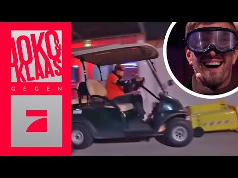 Mario Basler runs drunk to the million... if you can | Joko & Klaas against ProSieben