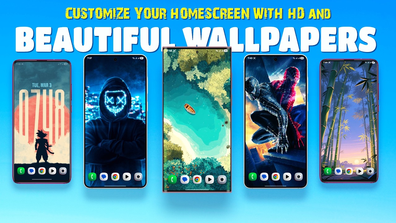 Top 5 BEST Android Wallpaper Apps in 2026 (Live & 4K)