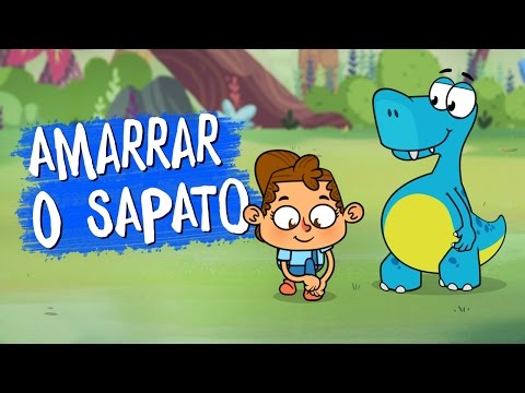 Amigossauro - Amarrar o sapato (Clipe Infantil) ♫