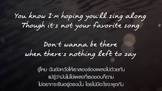 Best Of Me - Daniel Powter (Lyrics) แปลไทย