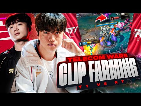 THE TELECOM WARS HAVE BECOME THIS - T1 VS KT - LCK SUMMER 2025